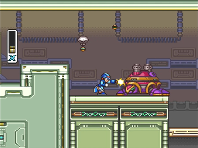 Mega Man X screenshot - Spark Mandrill