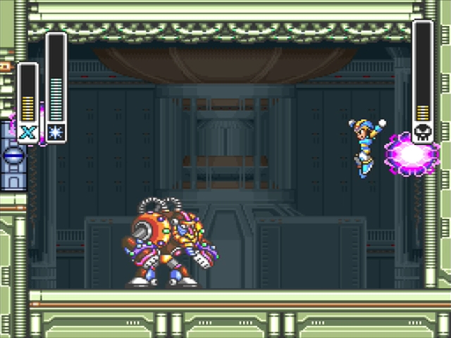 Mega Man X screenshot - Spark Mandrill