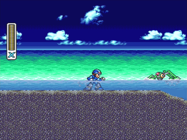 Mega Man X screenshot - Launch Octopus