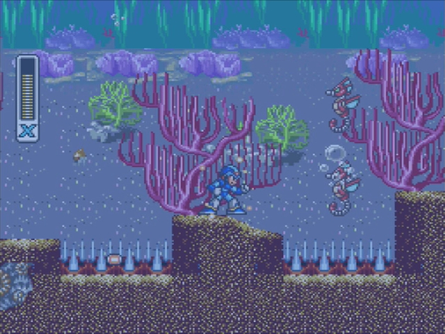 Mega Man X screenshot - Launch Octopus