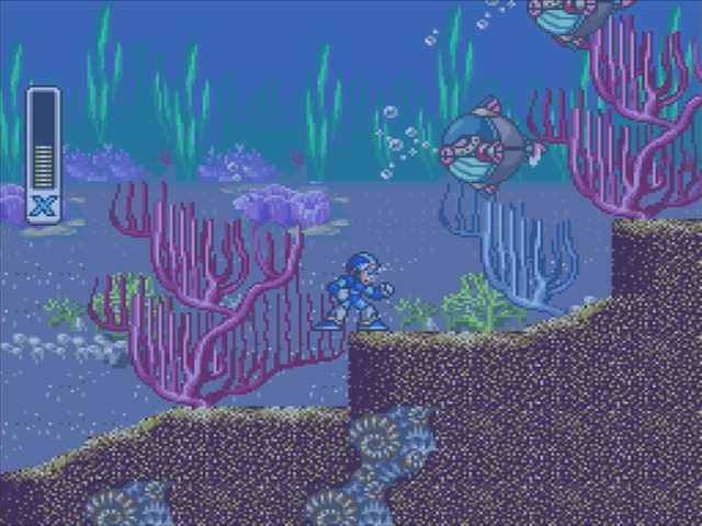 Mega Man X screenshot - Launch Octopus