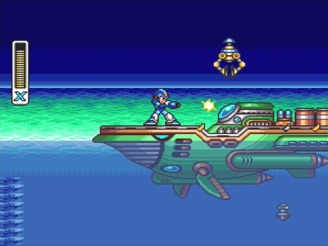 Mega Man X screenshot - Launch Octopus
