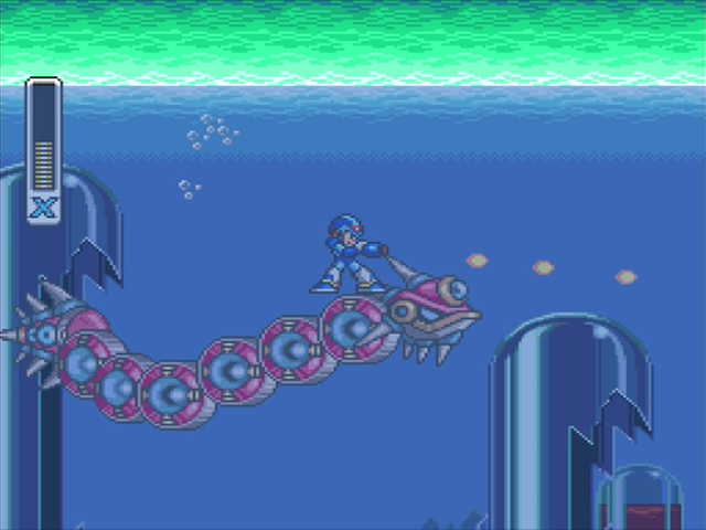 Mega Man X screenshot - Launch Octopus