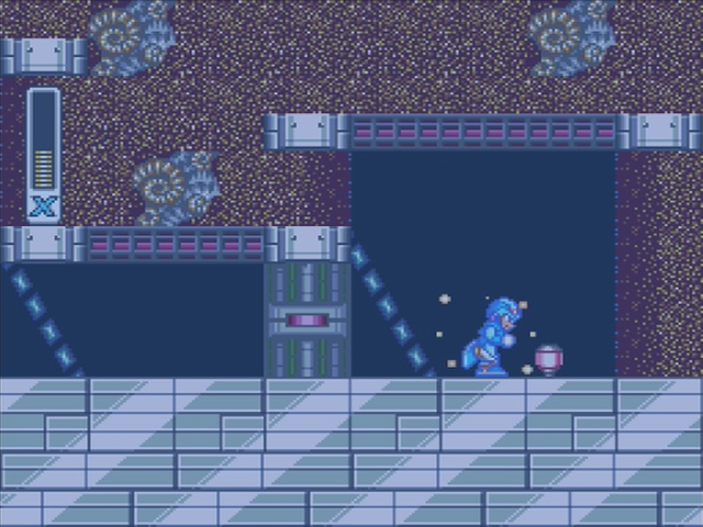 Mega Man X screenshot - Launch Octopus