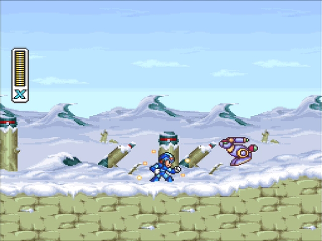 Mega Man X screenshot - Chill Penguin