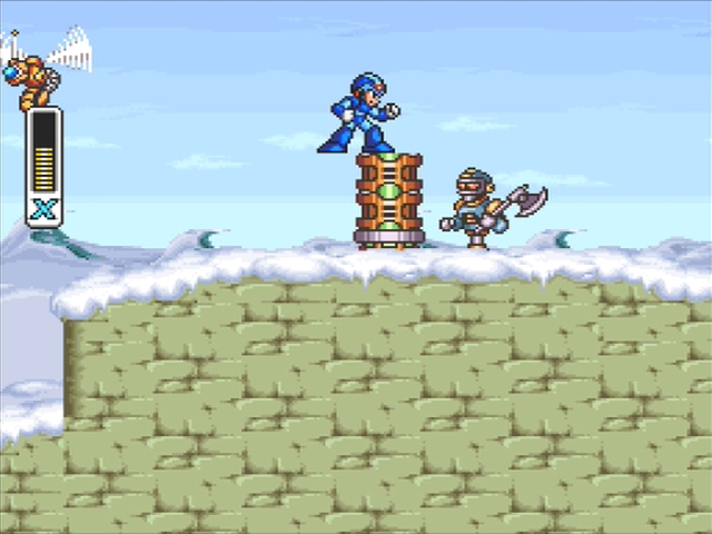 Mega Man X screenshot - Chill Penguin
