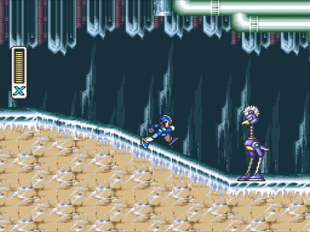 Mega Man X screenshot - Chill Penguin