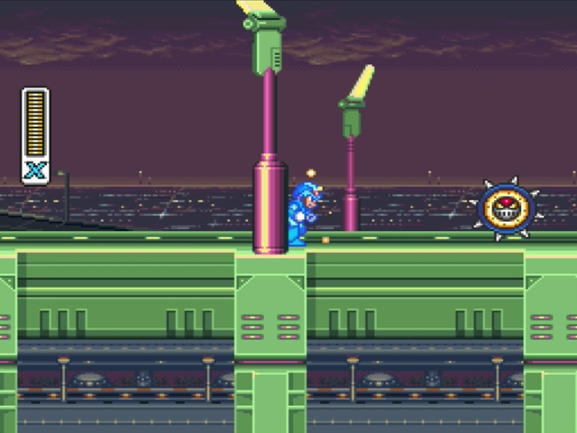 Mega Man X screenshot - Central Highway