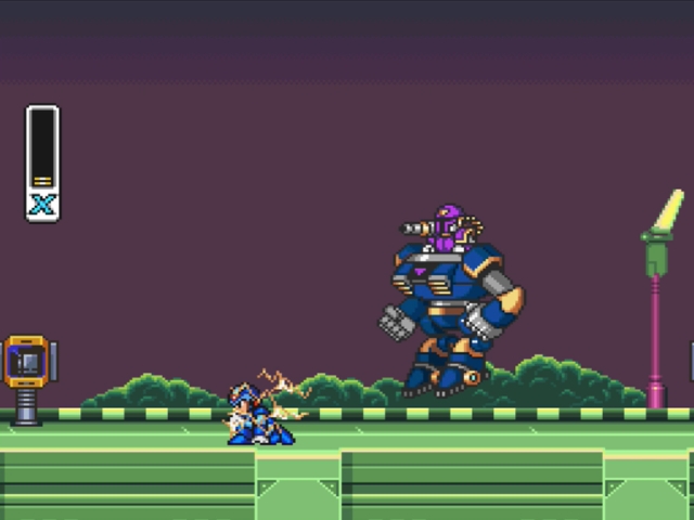 Mega Man X screenshot - Central Highway