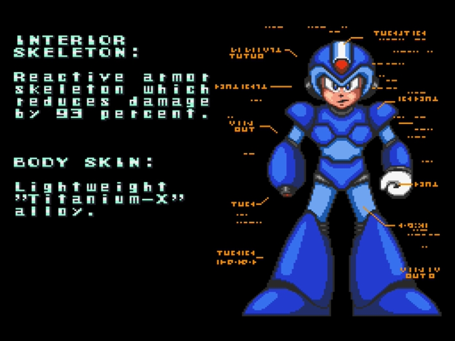 Mega Man X screenshot - Basics