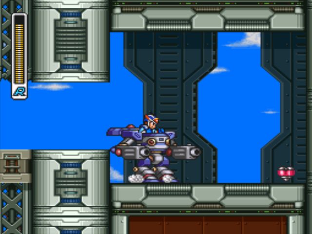 Mega Man X3 screenshot - Crush Crawfish