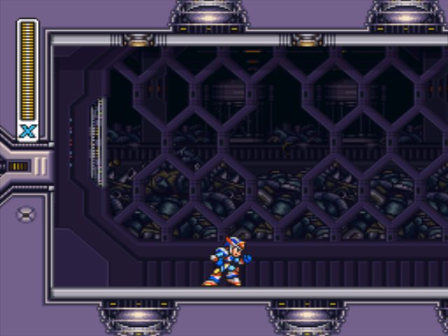 Mega Man X3 screenshot - Doppler Stage 1