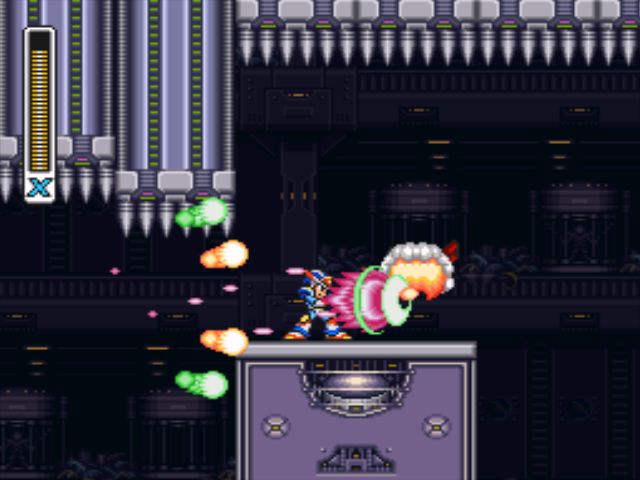 Mega Man X3 screenshot - Doppler Stage 1