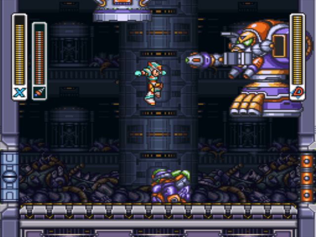 Mega Man X3 screenshot - Doppler Stage 1