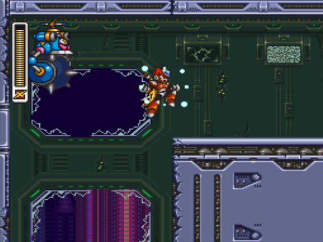 Mega Man X3 screenshot - Intro Stage