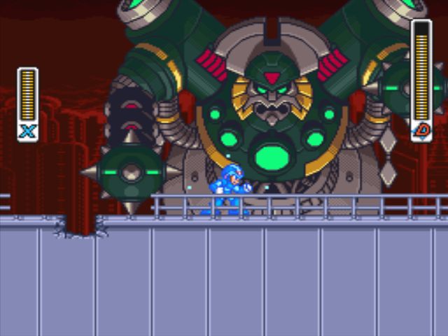 Mega Man X3 screenshot - Intro Stage