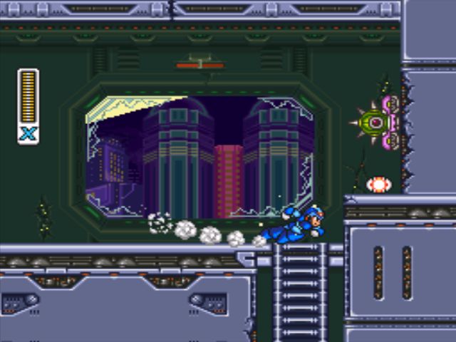 Mega Man X3 screenshot - Intro Stage