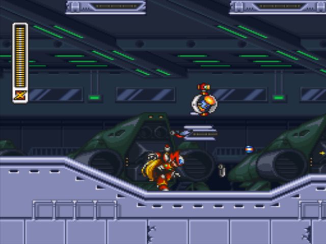 Mega Man X3 screenshot - Intro Stage