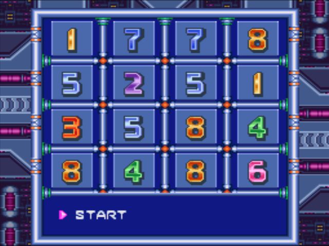 Mega Man X3 screenshot - Passwords
