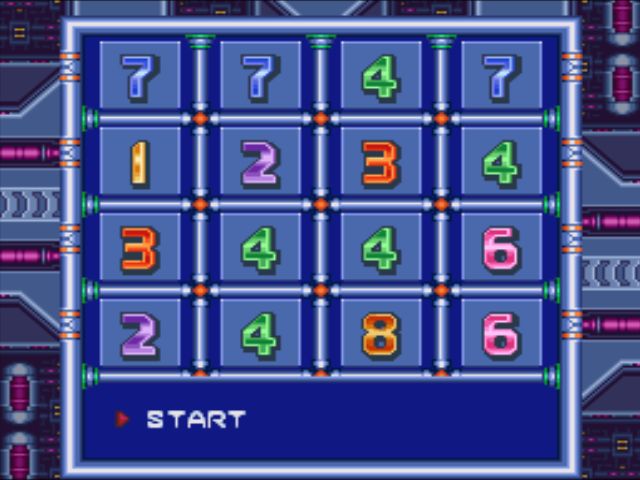 Mega Man X3 screenshot - Passwords