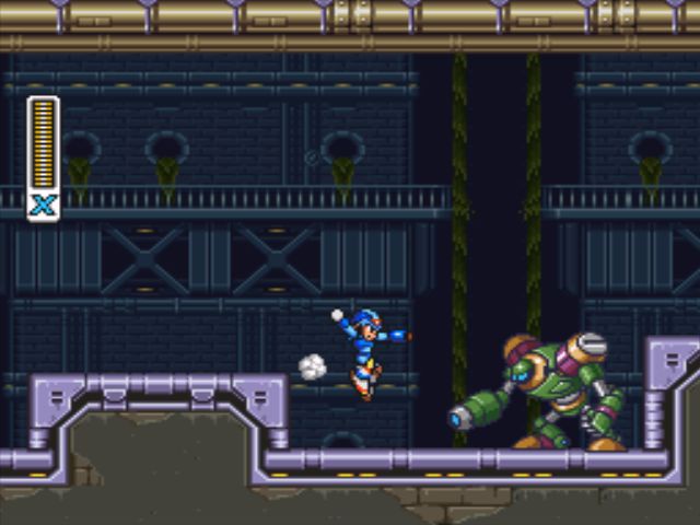 Mega Man X3 screenshot - Toxic Seahorse