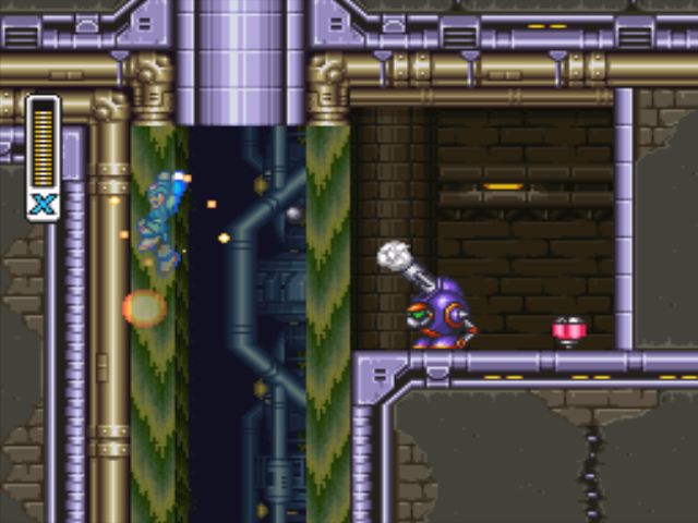 Mega Man X3 screenshot - Toxic Seahorse