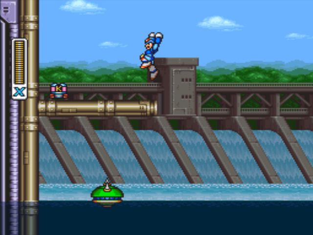Mega Man X3 screenshot - Toxic Seahorse