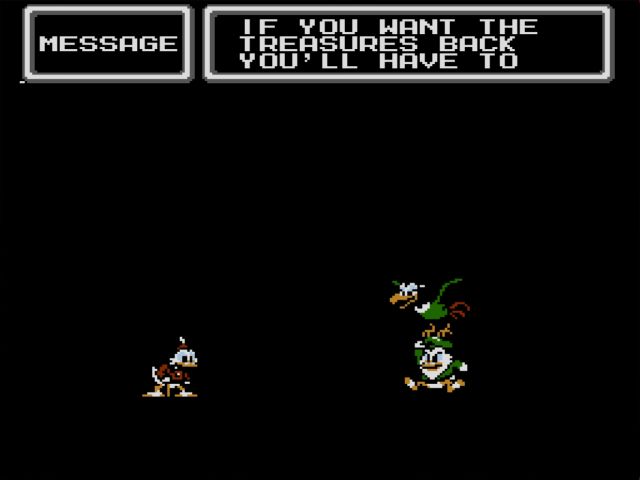 Duck Tales screenshot - Dracula Duck Manor