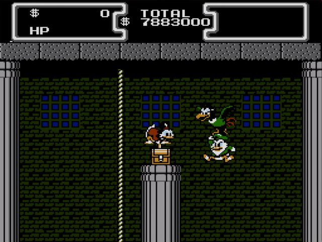 Duck Tales screenshot - Dracula Duck Manor