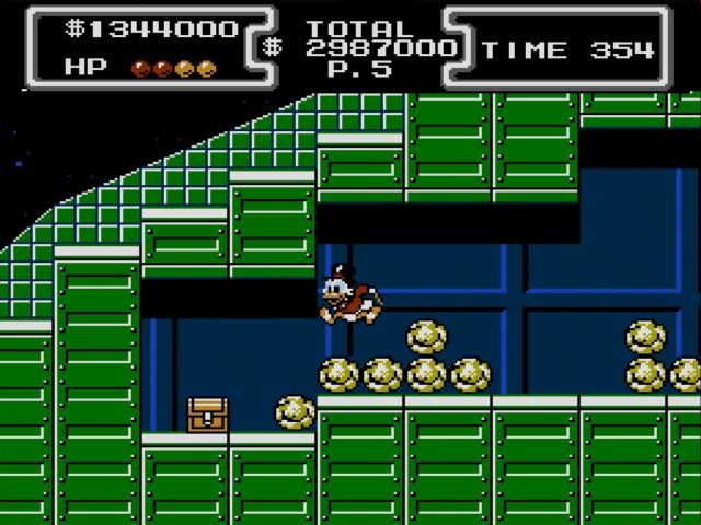 Duck Tales screenshot - The Moon