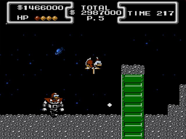 Duck Tales screenshot - The Moon