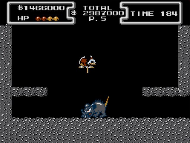 Duck Tales screenshot - The Moon