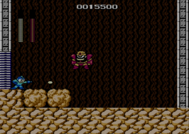 Mega Man screenshot - Guts Man