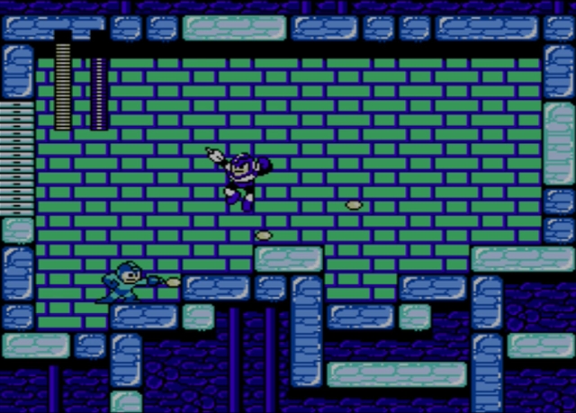 Mega Man 2 screenshot - Flash Man