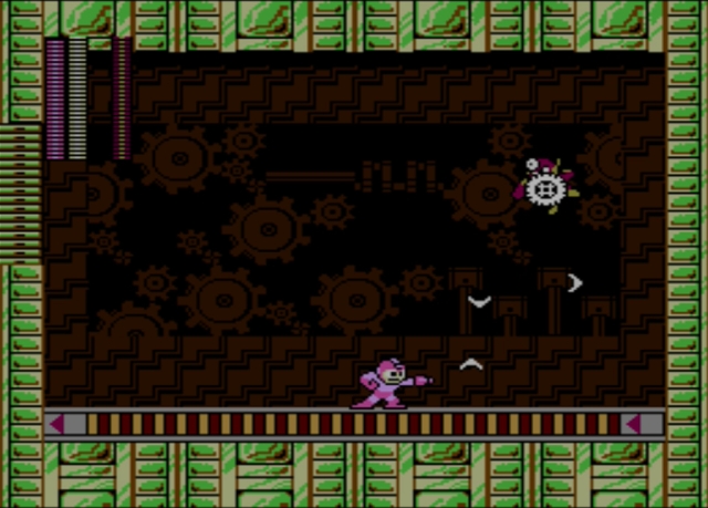 Mega Man 2 screenshot - Metal Man