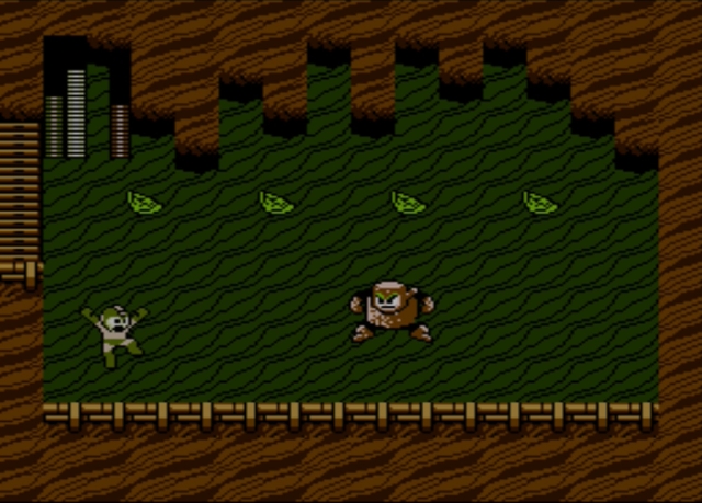 Mega Man 2 screenshot - Wood Man