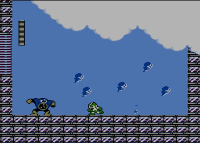 Mega Man 2 screenshot - Air Man