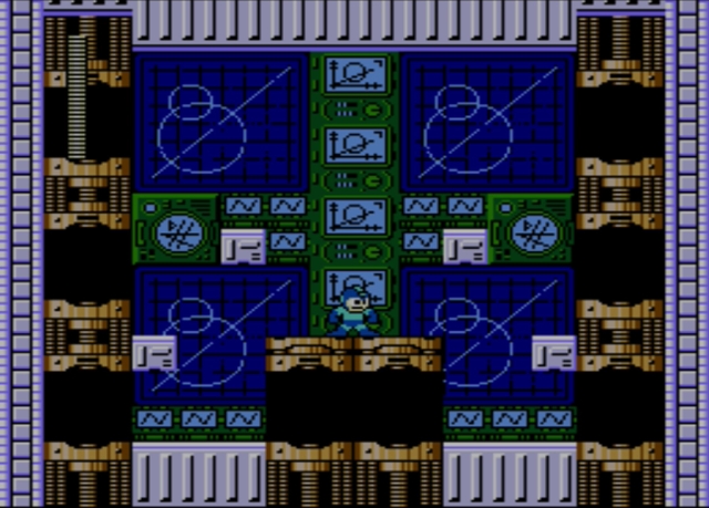 Mega Man 2 screenshot - Stage Five