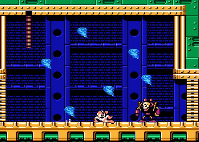 Mega Man 3 screenshot - Needle Man Stage