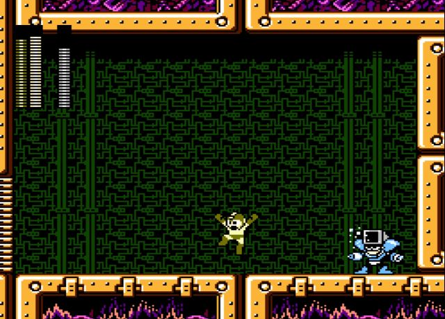 Mega Man 4 screenshot - Dust Man