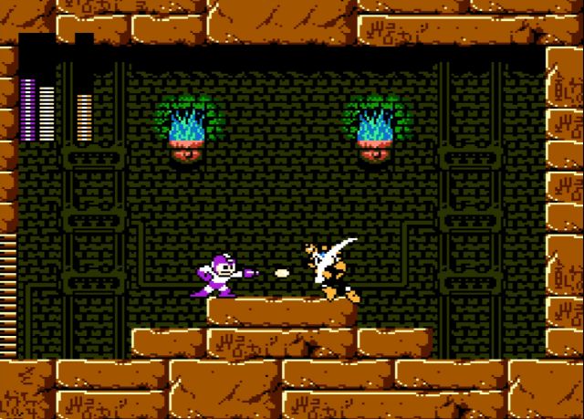 Mega Man 4 screenshot - Pharaoh Man