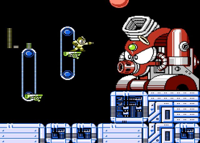 Mega Man 4 screenshot - Stage Two