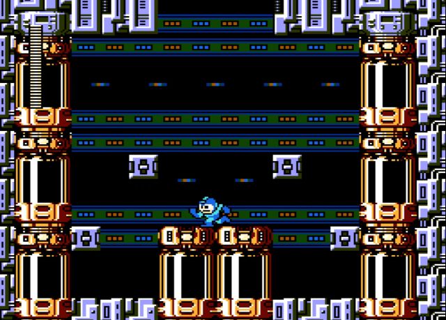 Mega Man 4 screenshot - Stage Three