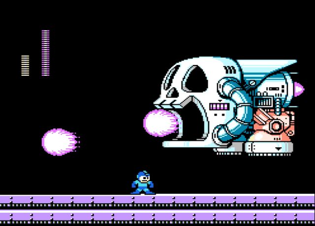 Mega Man 4 screenshot - Stage Three