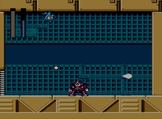 Mega Man 5 screenshot - Gravity Man