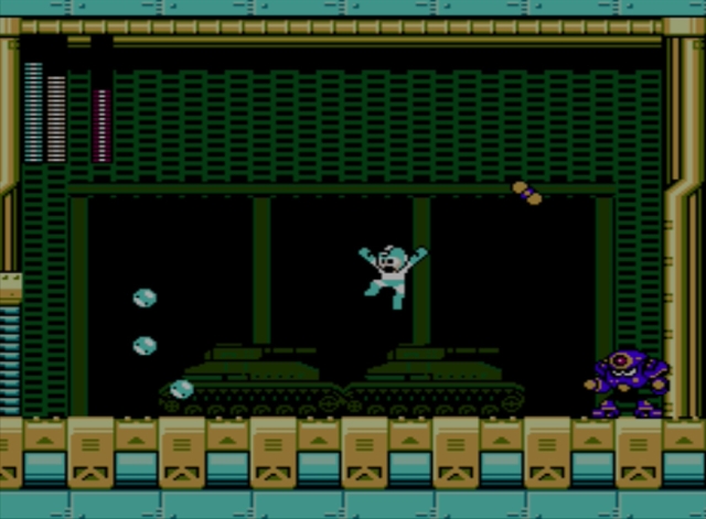 Mega Man 5 screenshot - Napalm Man