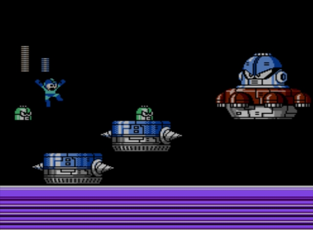 Mega Man 5 screenshot - Stage One