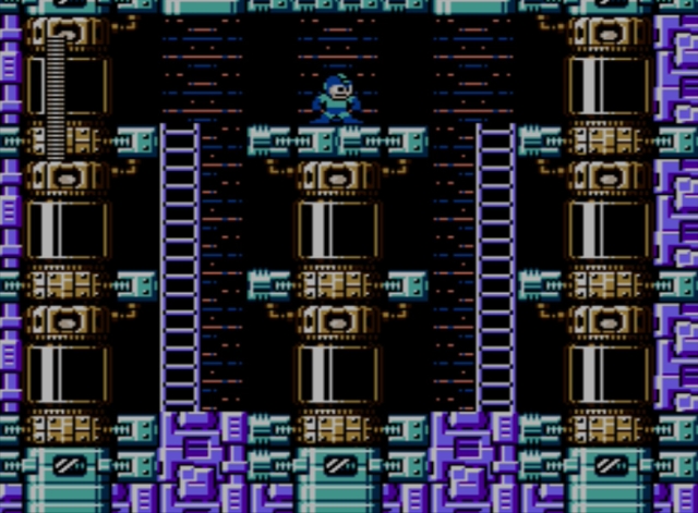 Mega Man 5 screenshot - Stage Three