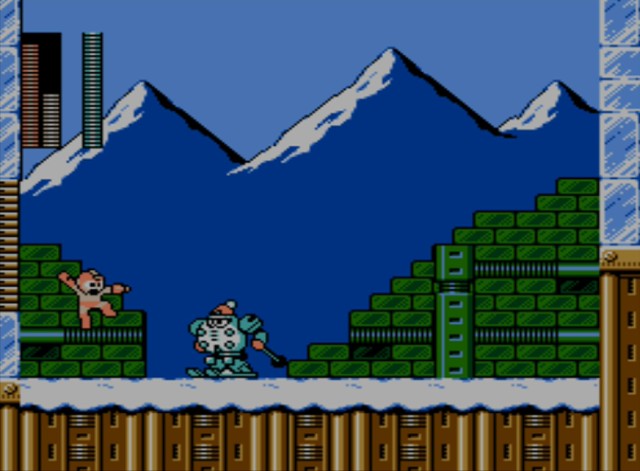 Mega Man 6 screenshot - Blizzard Man