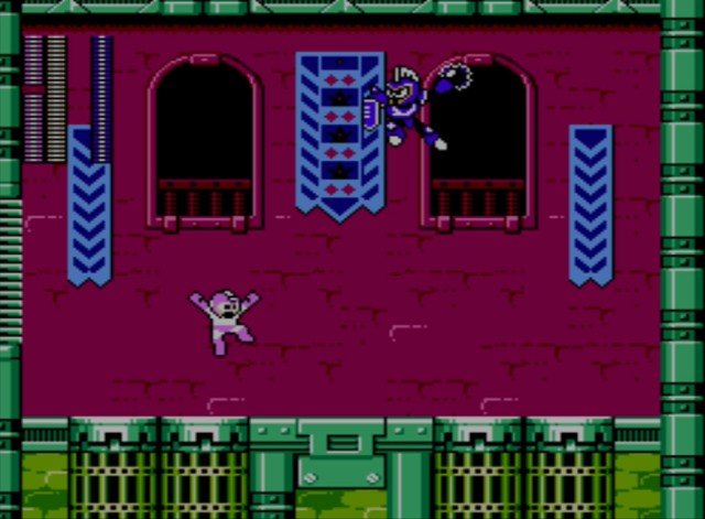 Mega Man 6 screenshot - Knight Man